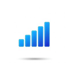 business graph icon vector