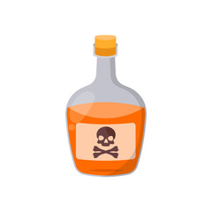 Rum, Cocktails Vector illustration, Isolated