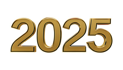 Glossy Gold 2025 Numbers Against