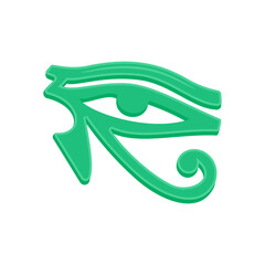 Eye of Horus, African Symbols Illustration