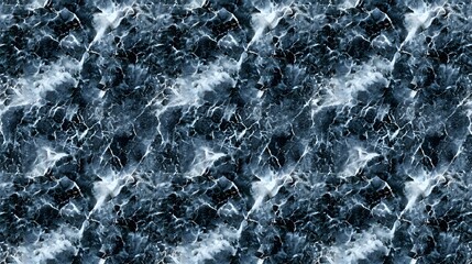 Obraz premium Abstract Textured Background of Dark Ocean Waves and Ripples