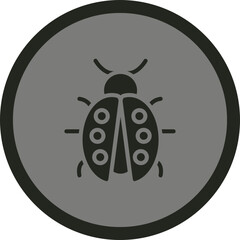 Insect Antenna Vector Icon Design