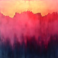 A smooth gradient where soft pink light fades naturally into pale gold. 