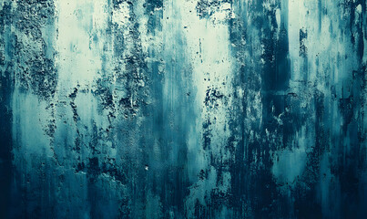 Obraz premium Deep teal textured wall background. Perfect for design projects needing a grunge or abstract backdrop.