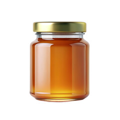 glass jar with honey