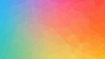 Colorful abstract polygon texture pattern with gradient effect