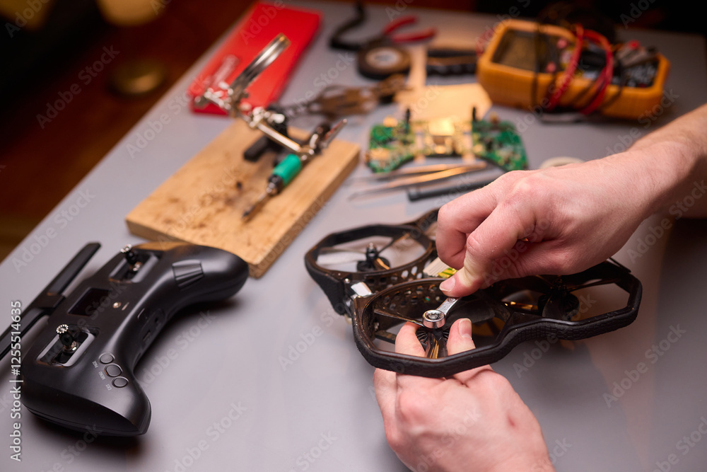 Aufkleber the comprehensive process of repairing and maintaining drone controllers a guide
