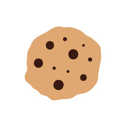 A chocolate chip cookie 