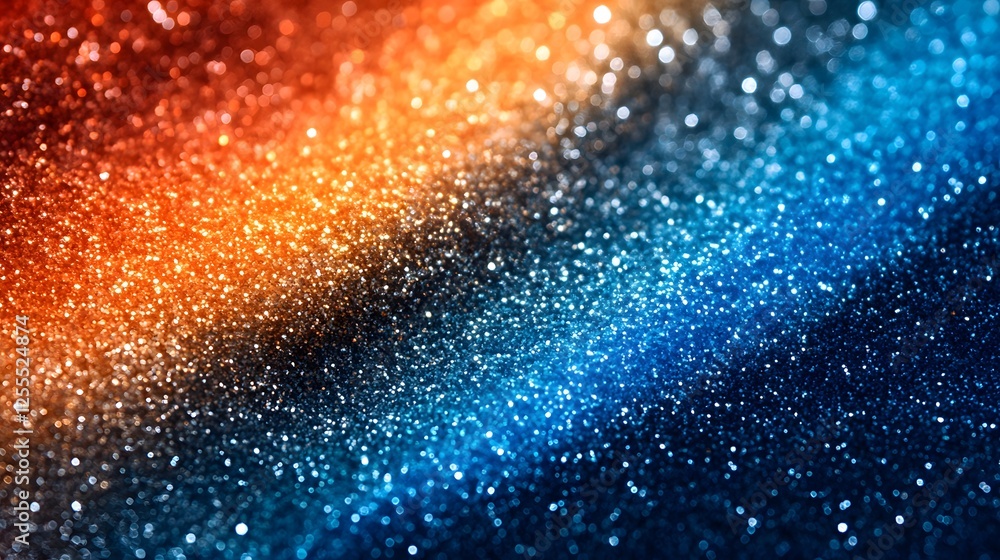 Aufkleber blurred light effects creating a mesmerizing glowing background on a dark surface