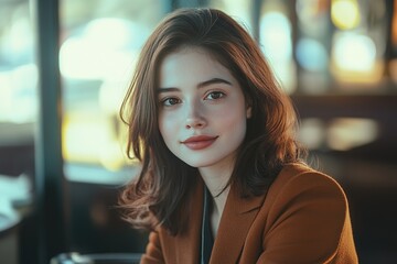 Woman's Portrait: Autumn Fashion