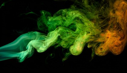 Fototapeta premium Witness the beauty of smoke in motion. 