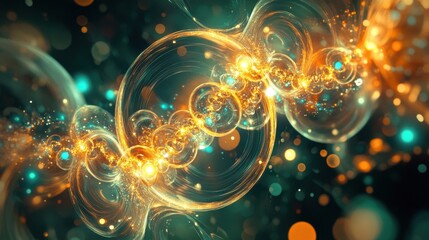 Futuristic Atomic Model with Energetic Fractal Elements