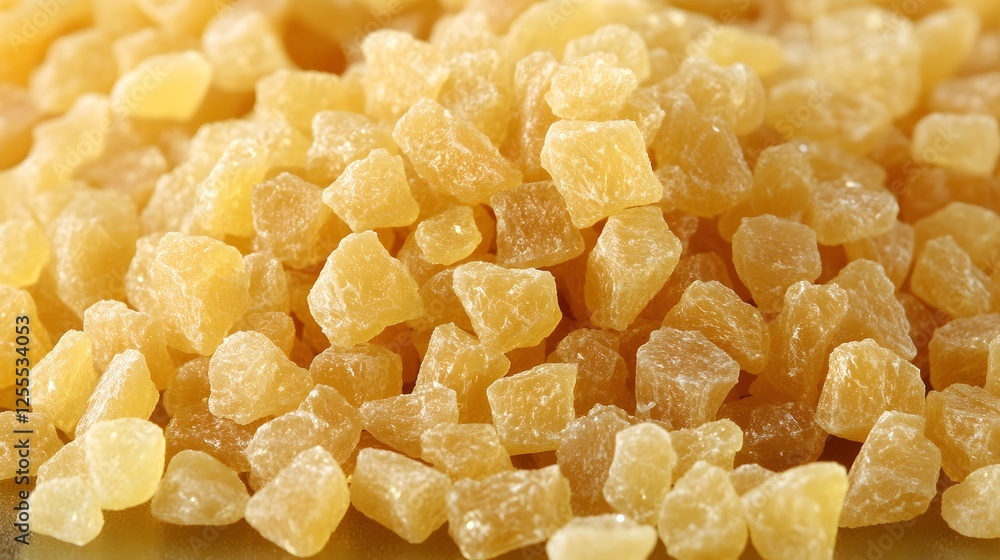 Aufkleber abstract background with vibrant colors and a pile of sugar creating an artistic composition