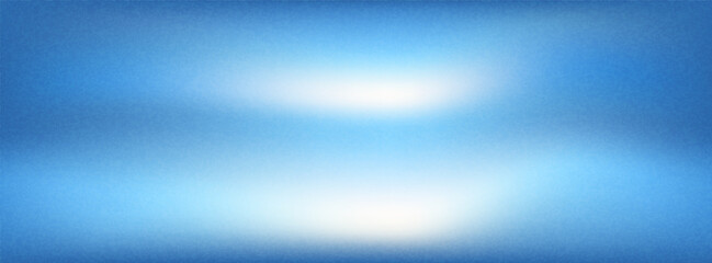 Blur morning sky gradient. Gradation blue background with noise. Grainy abstract backdrop sea water. Ocean wave. Vector summer calm cover illustration.