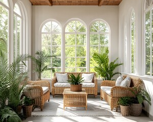 Modern office furniture stylish desk and chair in a professional workspace







