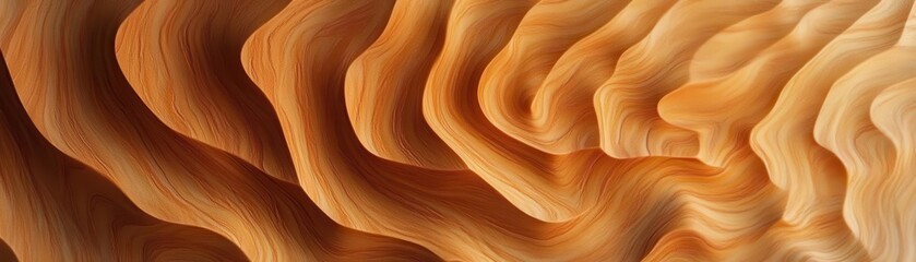 Obraz premium A mesmerizing pattern of swirling sand dunes, mimicking the soft ripples of ocean waves in a seamless organic dance