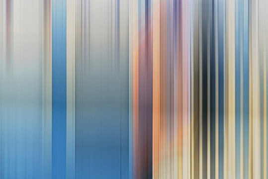 Surreal abstract background with multicolored vertical lines and blurred effect