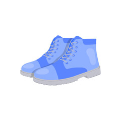 Shoes , Autumn Isolated Vector Illustration