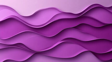 Obraz premium Abstract Purple Waves Design Background Image