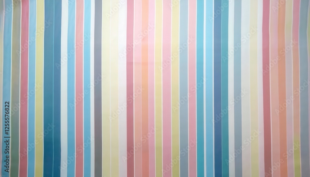 Poster soft pastel vertical stripe pattern for fabric, wall decor, or wrapping paper with a minimal retro a