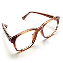 Brown Square Eyeglasses