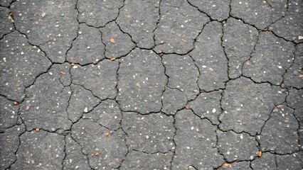 Obraz premium Dry Cracked Desiccated Earth Texture. Natural Texture of Severely Dried and Cracked Land.