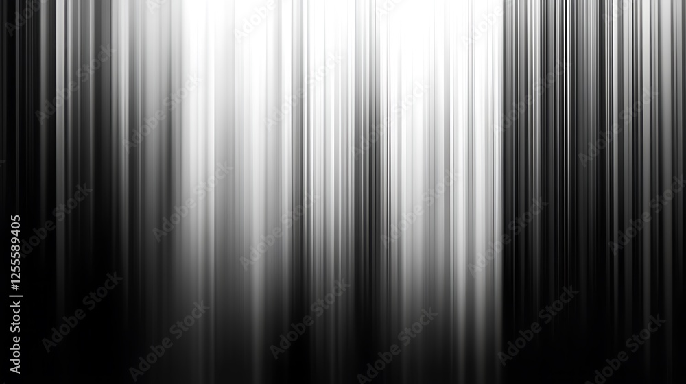 Poster abstract grayscale lines background