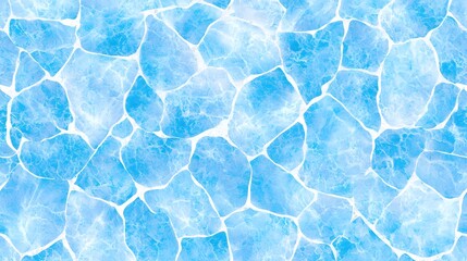 Obraz premium Light Blue Ice Texture with Organic Shapes for Background Use