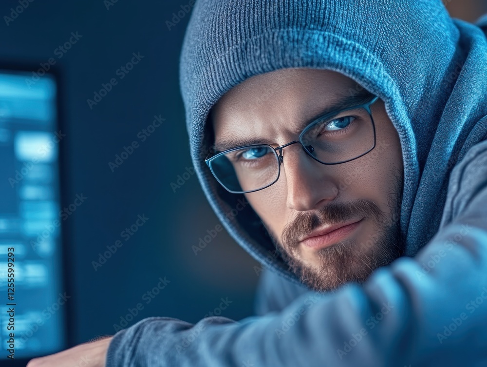 Aufkleber cybercrime digital forensics witness a hacker's relentless attempt to breach a heavily secured ai fi