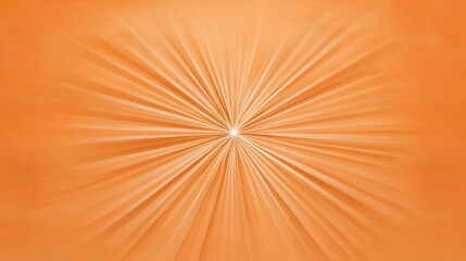 Soft Orange Radiance with Starburst Effect and Warm Textures in Background Design