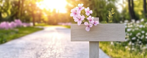 Discover Serenity Wooden Signpost with a profound Mental, Physical, Spiritual quote nestled in nature Find inspiration for your well-being journey amidst this tranquil landscape Explore wellness