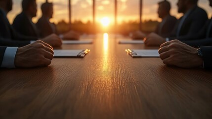 Elevate Your Investment Strategy Explore high-resolution images of corporate meetings focused on analyzing investment reports Visualizing financial insights, business growth, and strategic planning