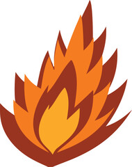 Fire vector art, fire logo, fire icon design, fire warning sign