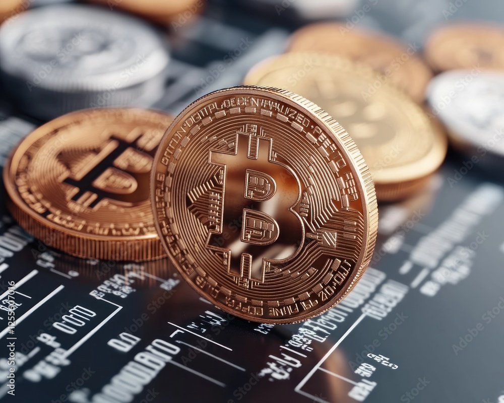 Poster unlocking financial innovation a blockchain technology expert presentation on cutting-edge solutions