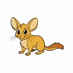 jerboa  cartoon vector