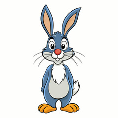 hare  cartoon vector