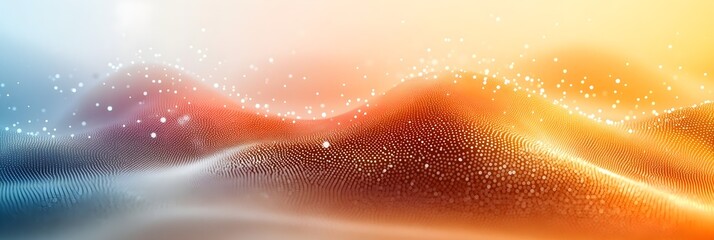 A subtle dotted pattern forming a fading gradient across a neutral background.