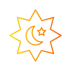 rub el hizb gradient icon