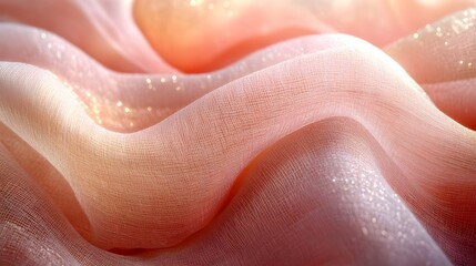 Fototapeta premium A subtle mesh effect shifting between blush pink and warm champagne.