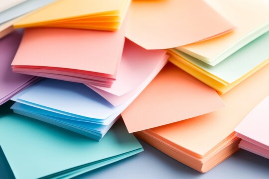 A minimalist representation of sticky notes arranged in an organized manner, symbolizing task planning