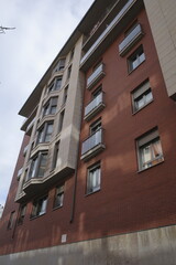 Architecture in the city of Bilbao, Spain