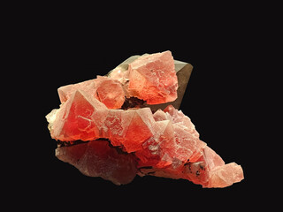 Fluorite and smoky quartz