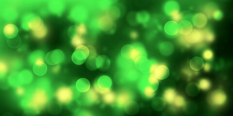 Obraz premium Green bokeh background blur. Abstract Green Nature Blur Background Blurry 