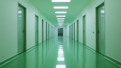 Exploring a Long, Green Corridor with Many Doors: Architectural Design and Interior Spaces