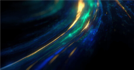 backdrop of abstract bokeh particles in white, blue, green, Ash, light