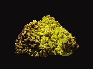 Close-Up View of Pyromorphite Crystals