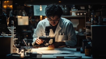 Scientific exploration under a microscope