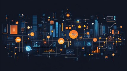 The data network of technological interconnection