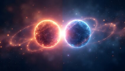 Obraz premium DNA Powered Quantum Computer 