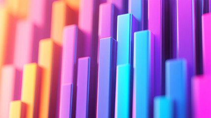 Fototapeta premium Modern data visualization chart